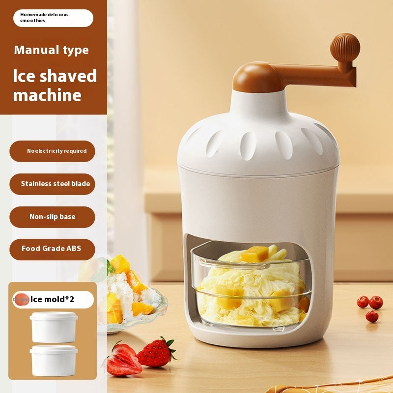Ice Crusher Manual Household Small