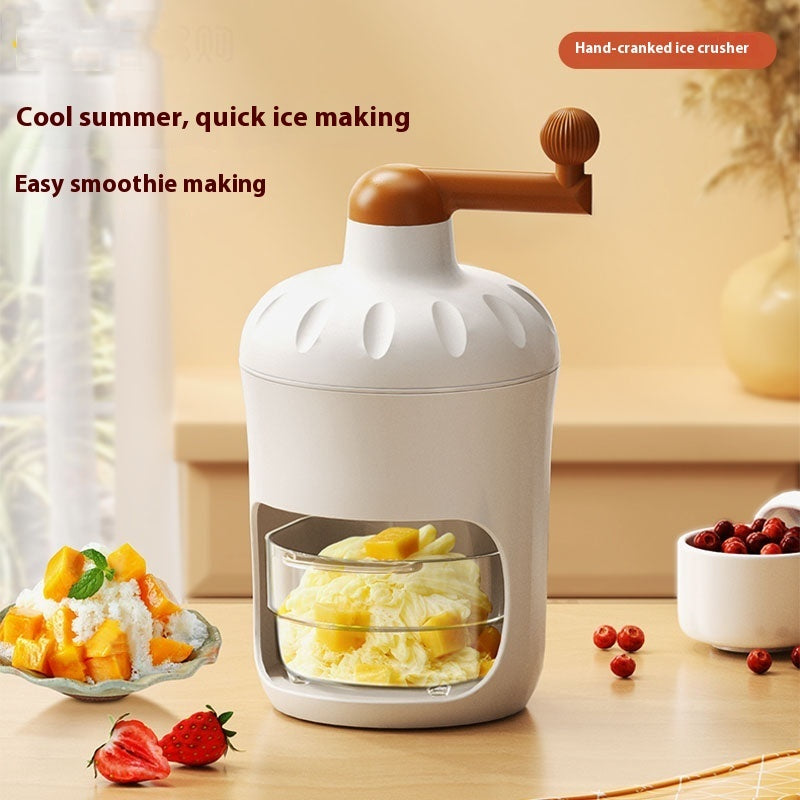 Ice Crusher Manual Household Small